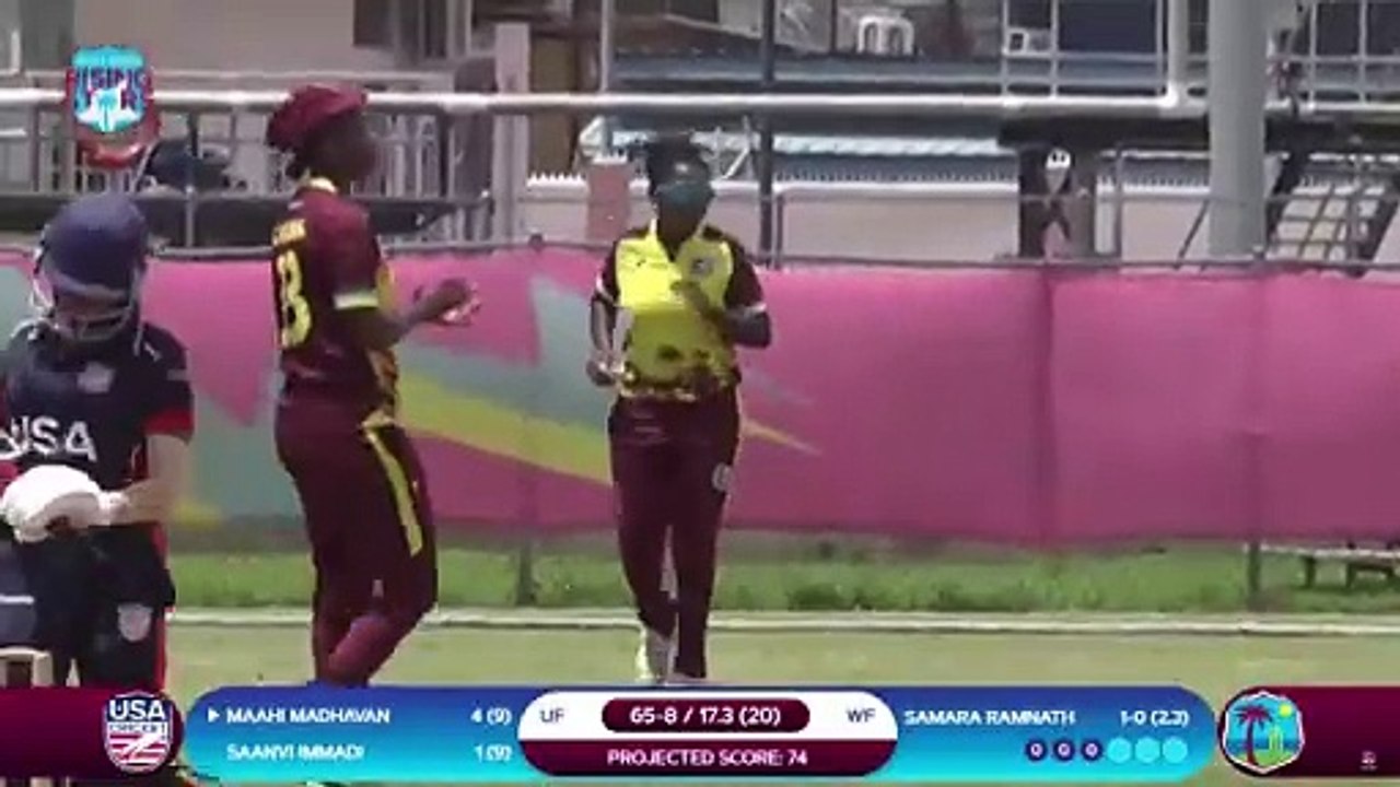 WINDIES U19 WOMEN V USA