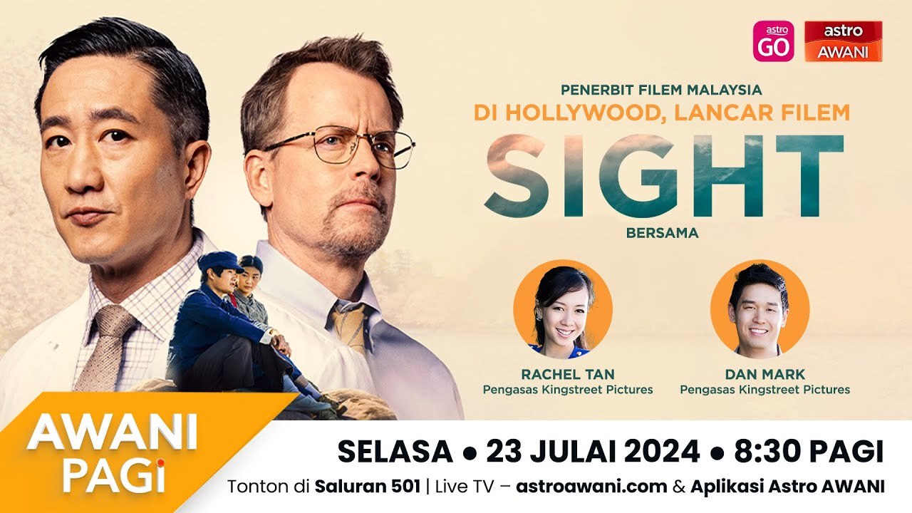 AWANI Pagi: Penerbit Filem Malaysia Di Hollywood, Lancar Filem ‘Sight’