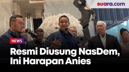 Resmi Diusung NasDem, Anies Berharap Banyak Partai Beri Dukungan Maju Pilkada DKI