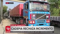 Sector empresarial rechaza anuncio del 30% de incremento en el flete de transporte pesado