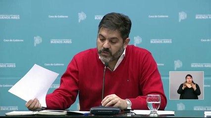 Carlos Bianco, ministro de gobierno de la provincia de Buenos Aires, pide "al presidente de la Cámara de Diputados que aplique las sanciones que corresponden por esta aberración"