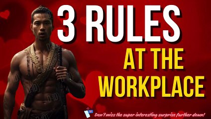 3 Rules At The Workplace