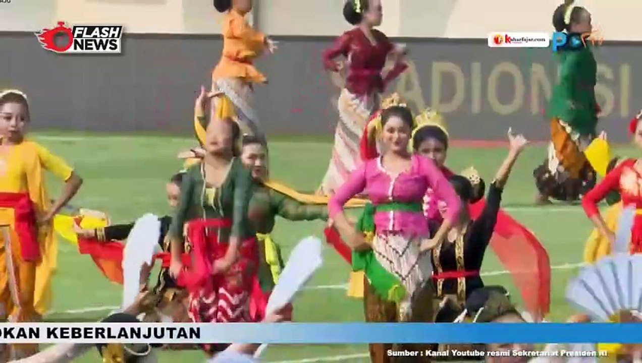 Presiden Jokowi dan Ibu Iriana Datang ke Bandung Saksikan Laga Perdana Piala Presiden 2024