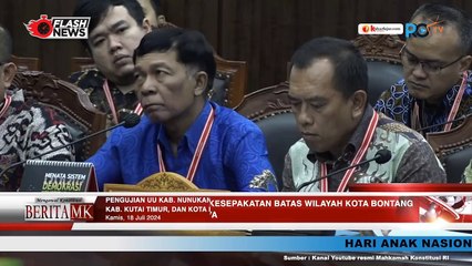 MK Gelar Sidang Terkait Batas Wilayah Kota Bontang