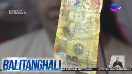 Ilang tindero sa Bacolod City, nabiktima ng fake money | Balitanghali