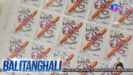 Stamps na amoy tinapay o pastries, inaasahang papatok bilang souvenirs sa 2024 Paris Olympics | Balitanghali
