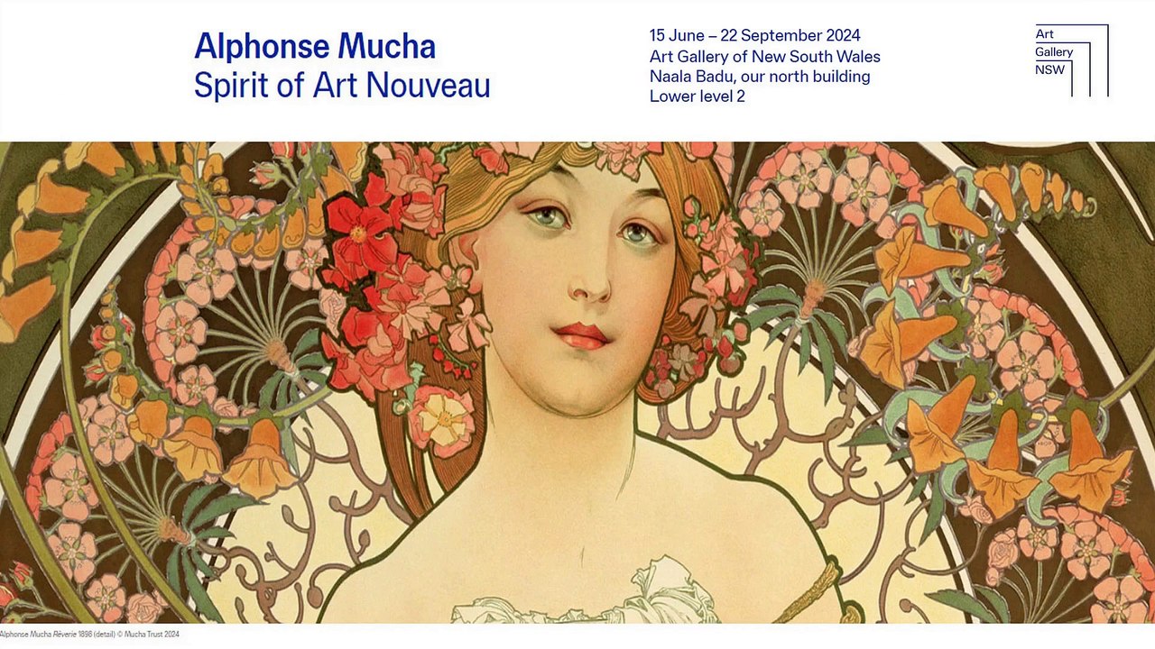 Mucha and The Woman in Bloom