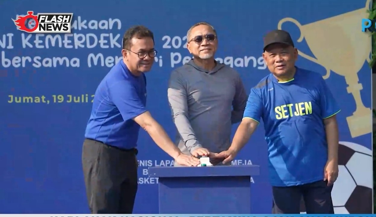 Semarakkan HUT RI ke-79, Mendag Zulkifli Hasan Buka Porseni Kemerdekaan 2024