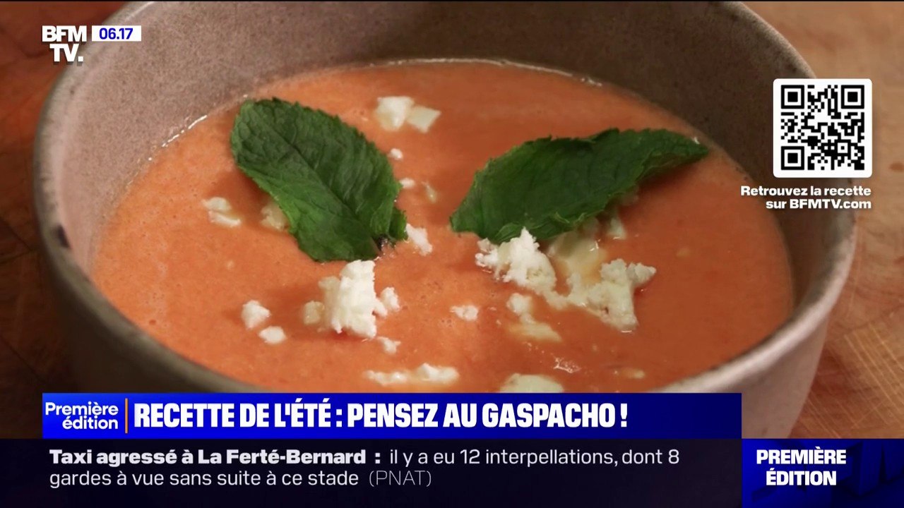 Recette de l'été avec une cheffe: le gaspacho d...
