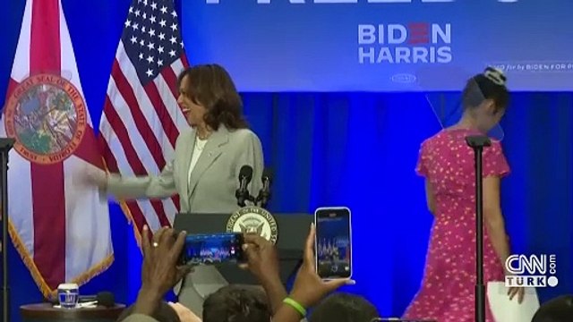 Övgü dolu sözler: Kamala Harris Beyaz Saray'da!