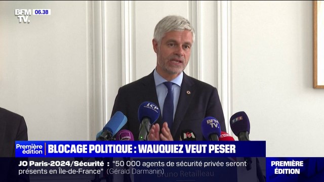 Ce que contient le pacte législatif proposé par Laurent Wauquiez et la Droite républicaine