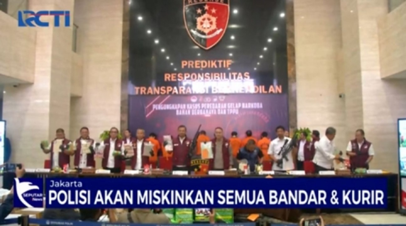 Peredaran Narkotika dan TPPU Jaringan Internasional Berhasil Diungkap