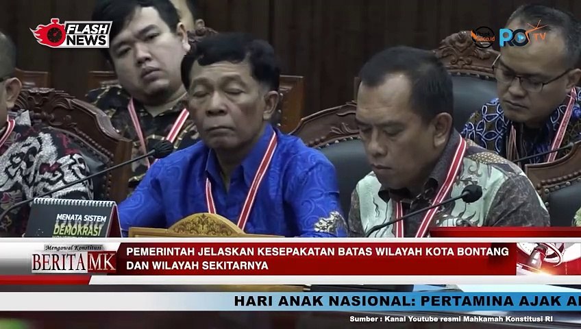 MK Gelar Sidang Terkait Batas Wilayah Kota Bontang