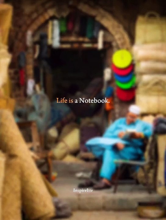 life is a notebook