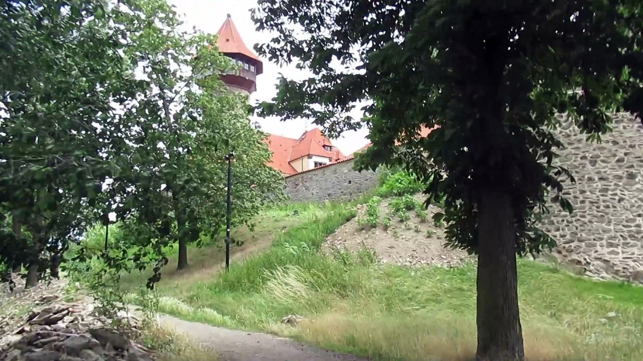 summer 2024 Czech Republic, Most, visit Hněvín Castle