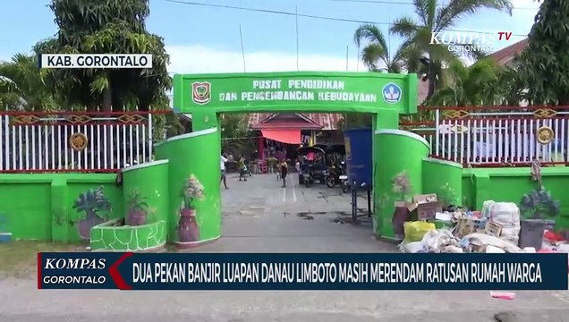 Ratusan Rumah Masih Terendam Banjir Luapan Danau Limboto, Ribuan Jiwa Masih Mengungsi