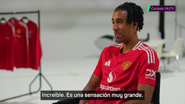 La frase de Yoro en su primera entrevista como jugador del United que no gustará al madridismo