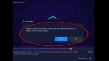 How to Fix install problem NOX Player. failed to unzip nox player installer stuck.