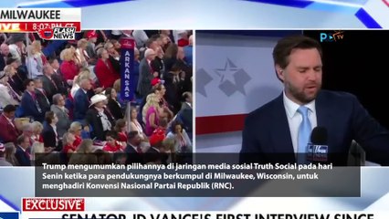 Sosok JD Vance Terpilih Menjadi Wakil Donald Trump Dari Partai Republik