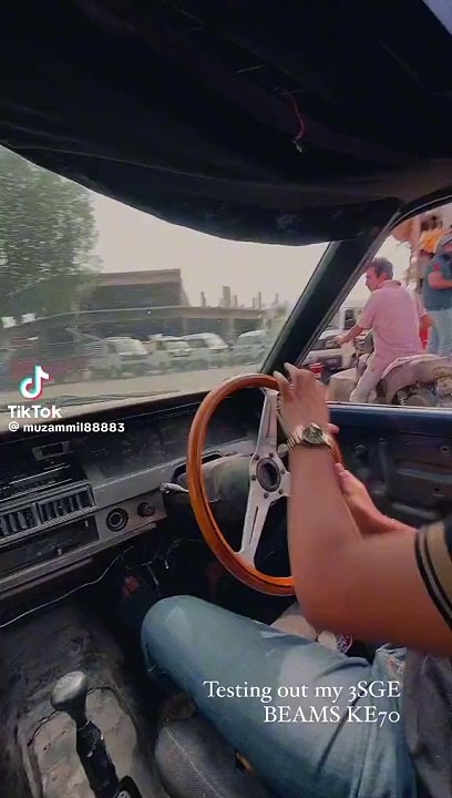 Drifting on road
