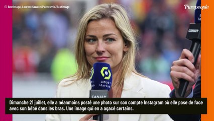 Download Video: Laure Boulleau dévoile des photos de son bébé et s'attire les foudres de certains abonnés