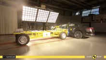 VÍDEO: El Mercedes Clase E, una de las berlinas más tecnológicas del mundo, se enfrenta a las pruebas de seguridad