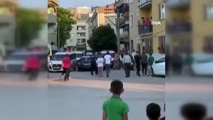 Komşuların meydan muharebesi kamerada