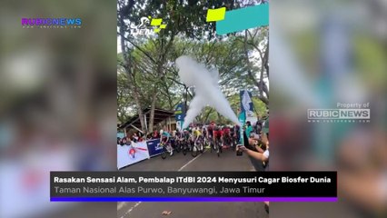 Rasakan Sensasi Alam, Pembalap ITdBI 2024 Menyusuri Cagar Biosfer Dunia di Taman Nasional Alas Purwo Banyuwangi