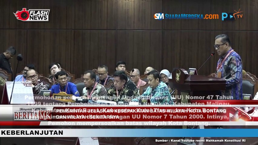 MK Gelar Sidang Terkait Batas Wilayah Kota Bontang