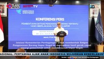 Zulkifli Hasan Gelar Konferensi Pers Pembentukan Satgas Pengawasan Barang Tertentu