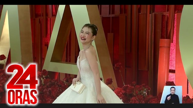 Chika Express - Glamorous looks ng Kapuso stars sa GMA Gala 2024; David Licauco, inspiration si Barbie Forteza sa heavy scenes sa Pulang Araw , atbp | 24 Oras
