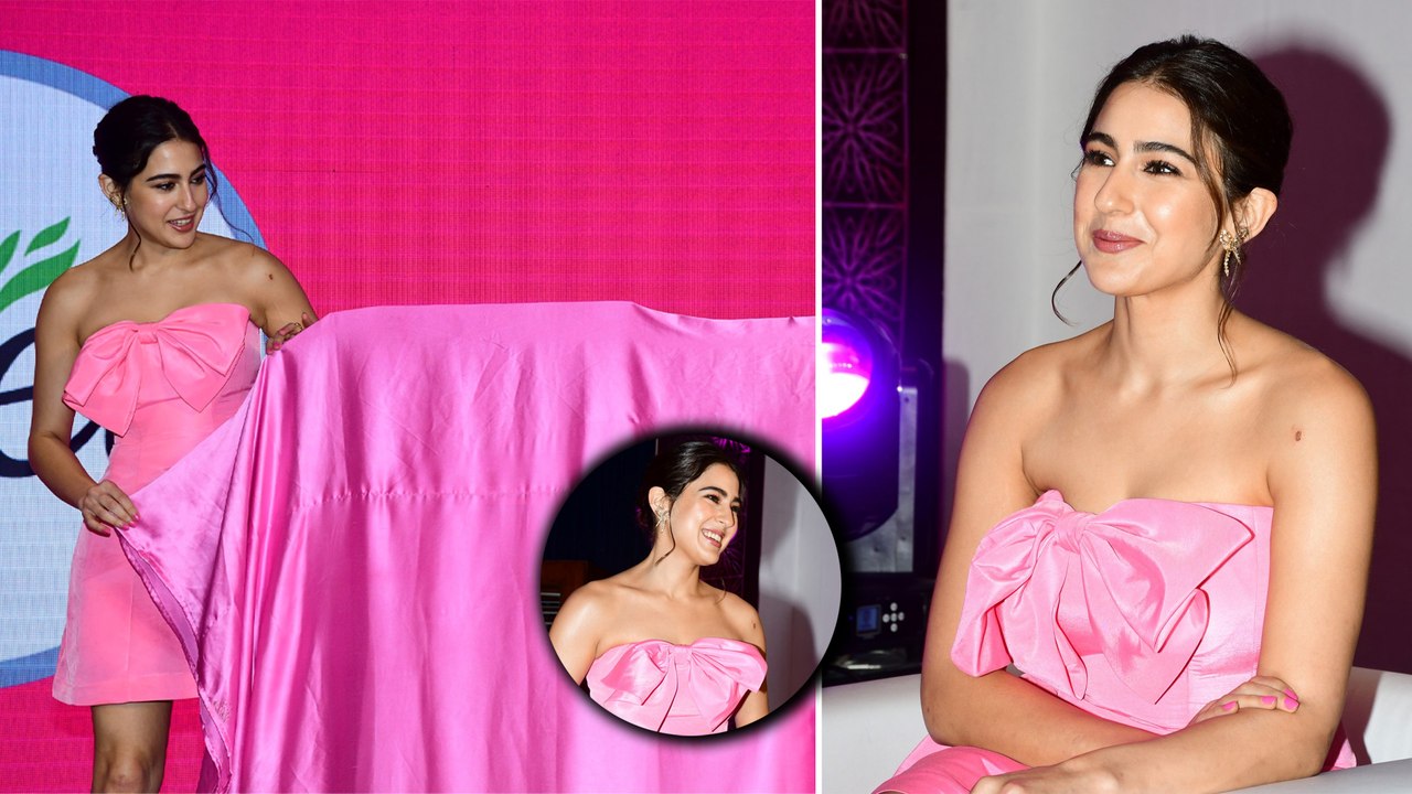 Gorgeous Sara Ali Khan At 'Veet' Launch Event A...