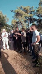 Oyuncu Doğu Demirkol, TÜGVA etkinliğinde yer aldı