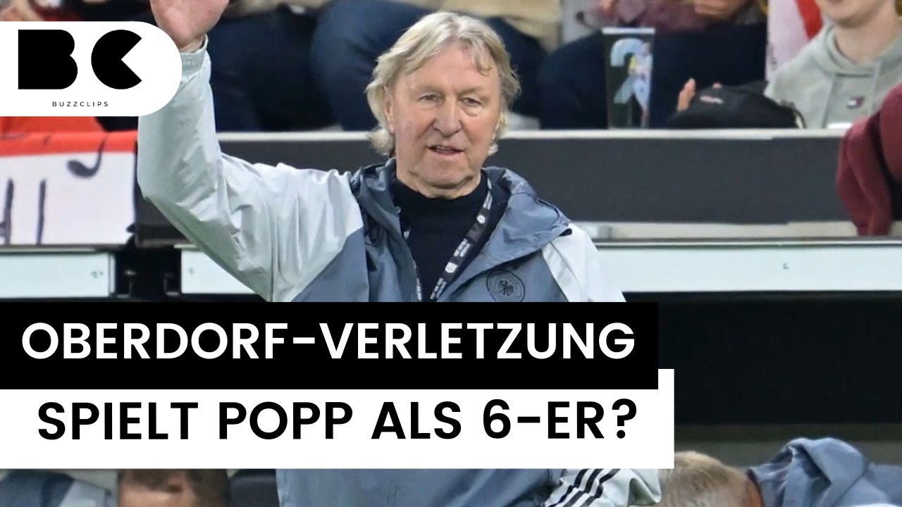 Nach Oberdorf-Verletzung: Wie stellt Horst Hrubesch um?