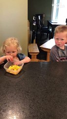 Brother's Fury Turns to Joy in Heartwarming Snack Share!