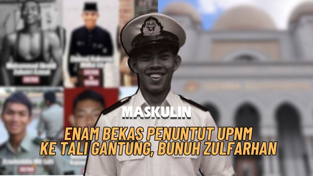Enam Bekas Penuntut UPNM Ke Tali Gantung, Bunuh Zulfarhan
