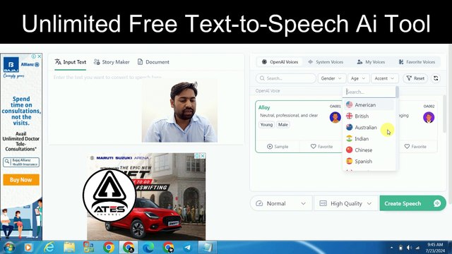 text to speech openai free voice generator - tts openai