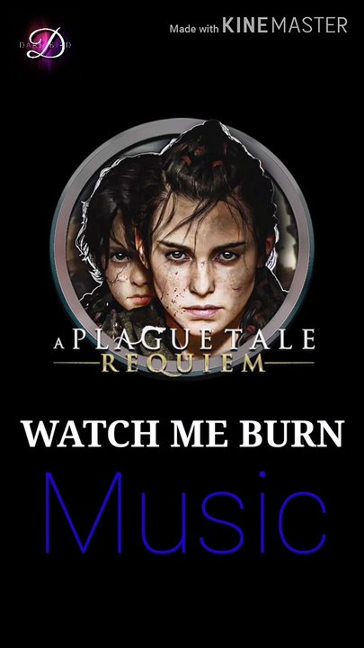 A Plague Tale Requiem Watch Me Burn  Song Music on piano ( Dark Bird )