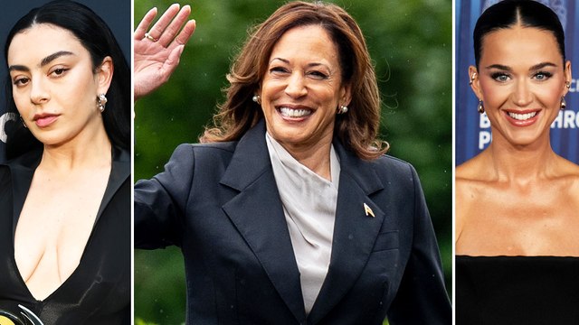 Celebrities Support Kamala Harris’ Bid For Presidency | Billboard News