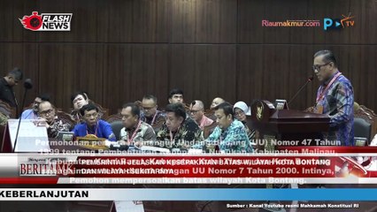 MK Gelar Sidang Terkait Batas Wilayah Kota Bontang
