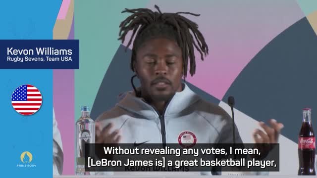 LeBron being flag bearer at Olympics is great for American sport - Williams