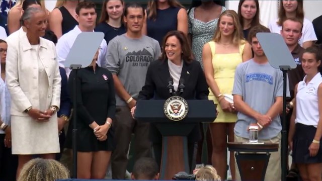 Harris logra el apoyo para su nominación presidencial en la Convención Demócrata