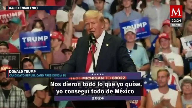 Reacción en México tras declaraciones de Trump sobre presión para enviar soldados
