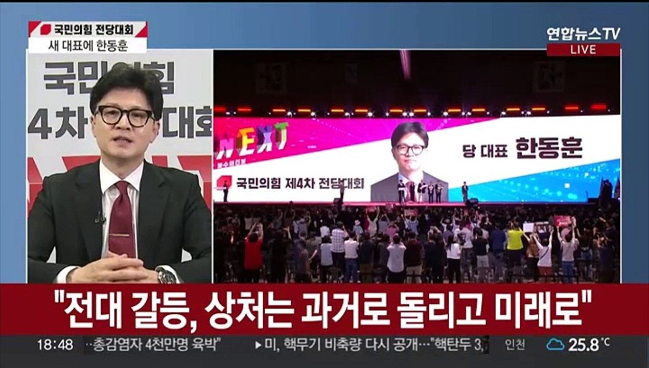 [뉴스초점] 한동훈 국민의힘 새 대표에게 듣는다…당 운영 어떻게?