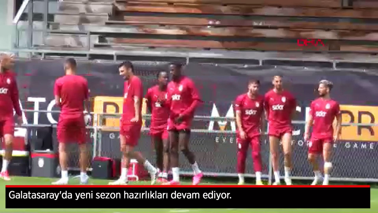 Galatasaray'da yeni sezon çalışmalarına devam ediyor