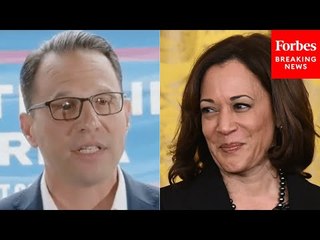 Gov. Shapiro Asked Point Blank: 'Do You Think You're Among The Most Qualified' To Be Harris' VP