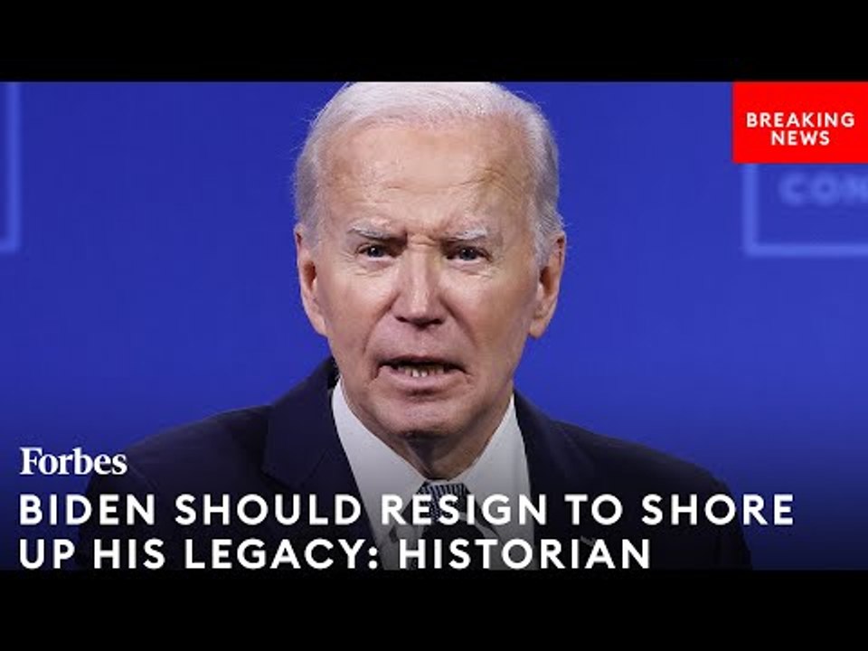 Why Resigning From Office After Ending 2024 Bid Could Protect Biden's Legacy: Presidential Historian