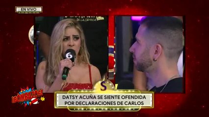 Datsy enfrenta a Carlos tras llamarla 'floja'
