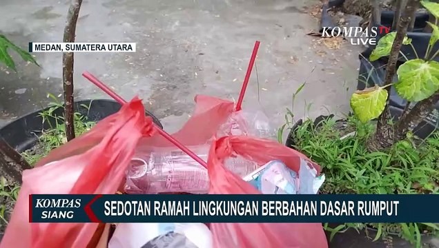 Pemuda di Kota Medan Buat Sedotan Ramah Lingkungan Berbahan Dasar Rumput