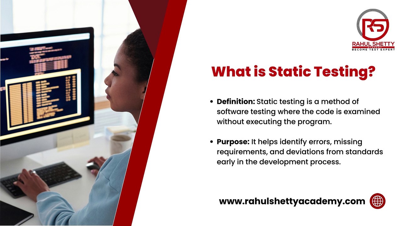 Software Testing Static Testing Techniques